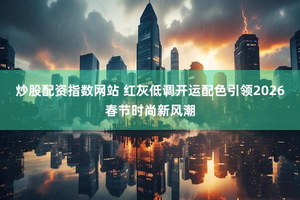 炒股配资指数网站 红灰低调开运配色引领2026春节时尚新风潮